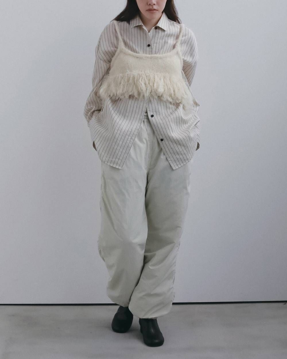 リバーシブル パッディングパンツ (アイスブルー) Reversible Padding Pants (Iceblue) / 26AW 【6月29日まで期間限定予約】