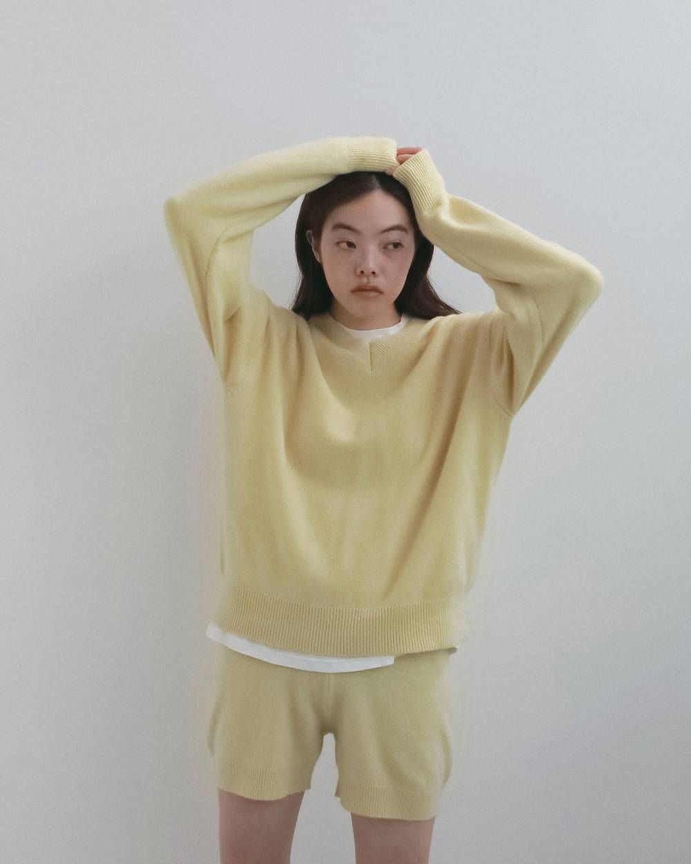 ウールニットブルマ (イエロー) Wool Knit Bloomer (Yellow) / 26AW 【6月29日まで期間限定予約】