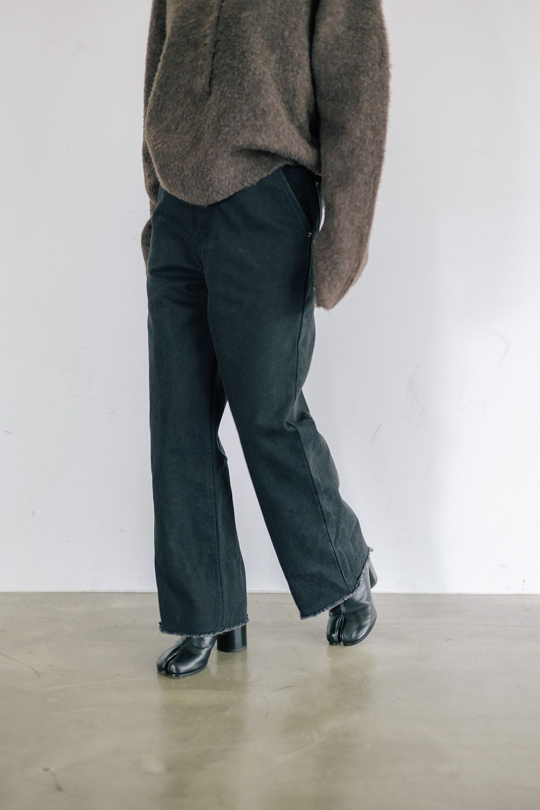 デイジーパンツ (ブラック) Daisy's pants (Black) / 26AW
