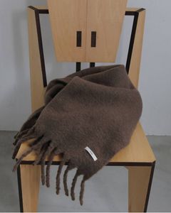 ソフトフリンジ ストール (ブラウン) Soft Fringe Stole (Brown) / 26AW 【6月29日まで期間限定予約】  ànuke