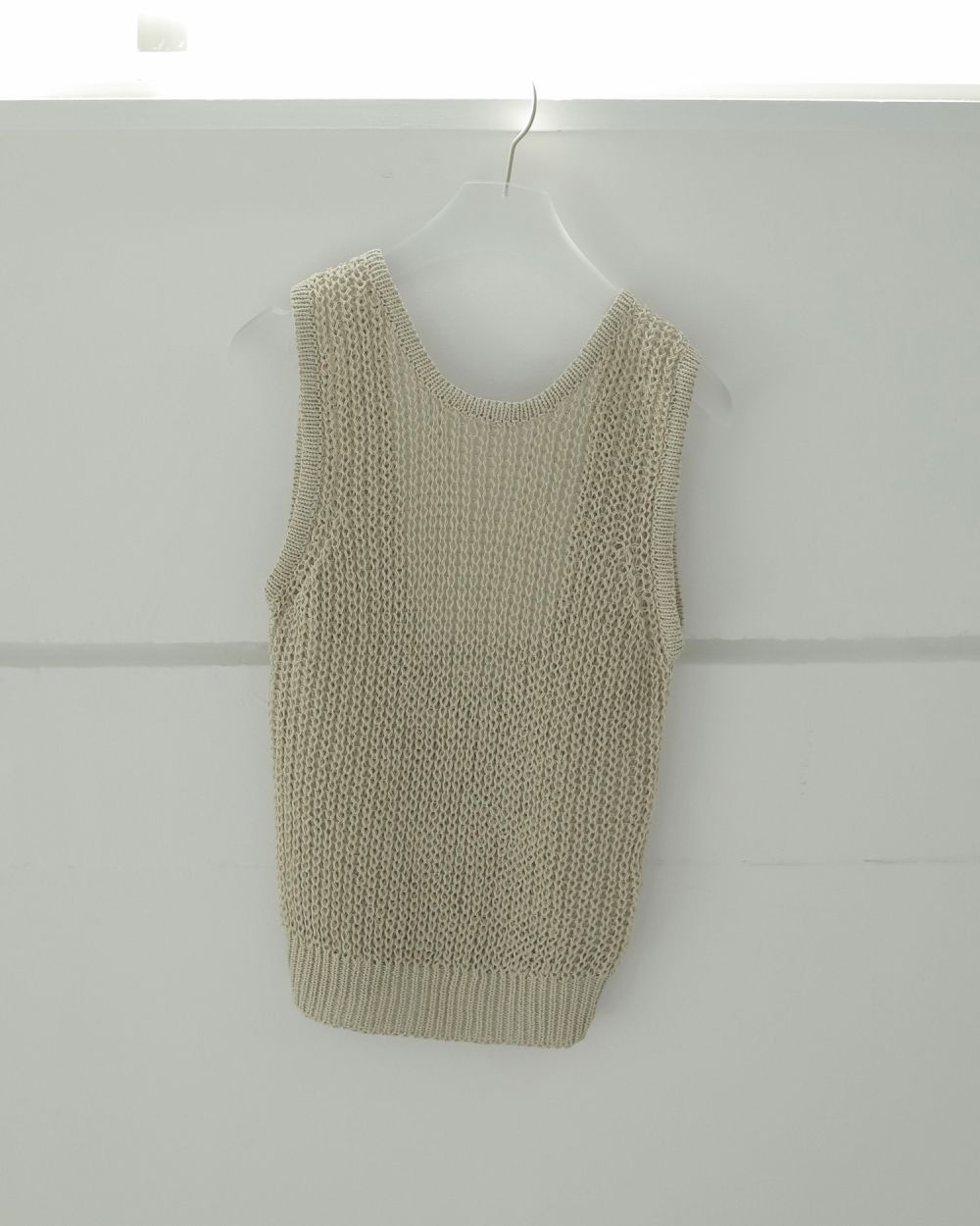 anuke アンヌーク*Paperyarn Knit Tanktop anuke Paperyarn Knit Tanktop +design Online Store