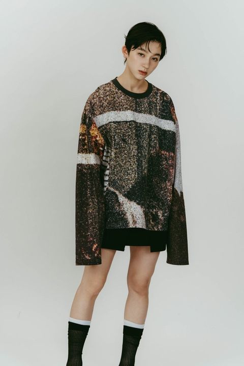 scenery print long sleeve tee (Paris) / プリントロングスリーブTシャツ (パリ) / 26SS