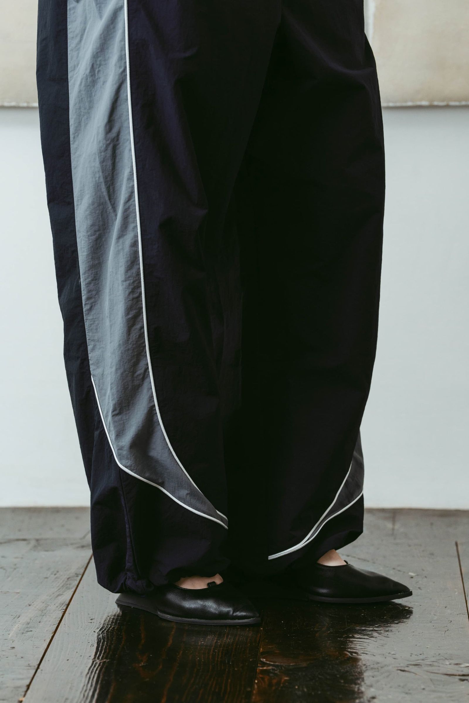 ナイロンイージーパンツ (ネイビー) nylon easy pants(unisex) (Navy) /  26SS