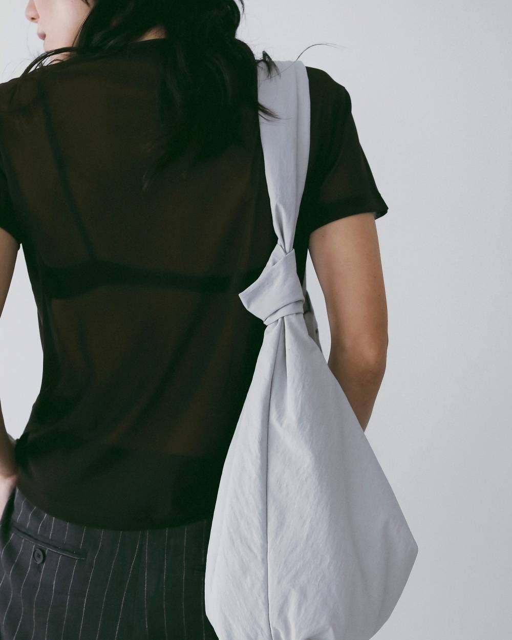 シアーチュールTシャツ (ブラウン) Sheer Tulle T-Shirts (Brown) / 26SS