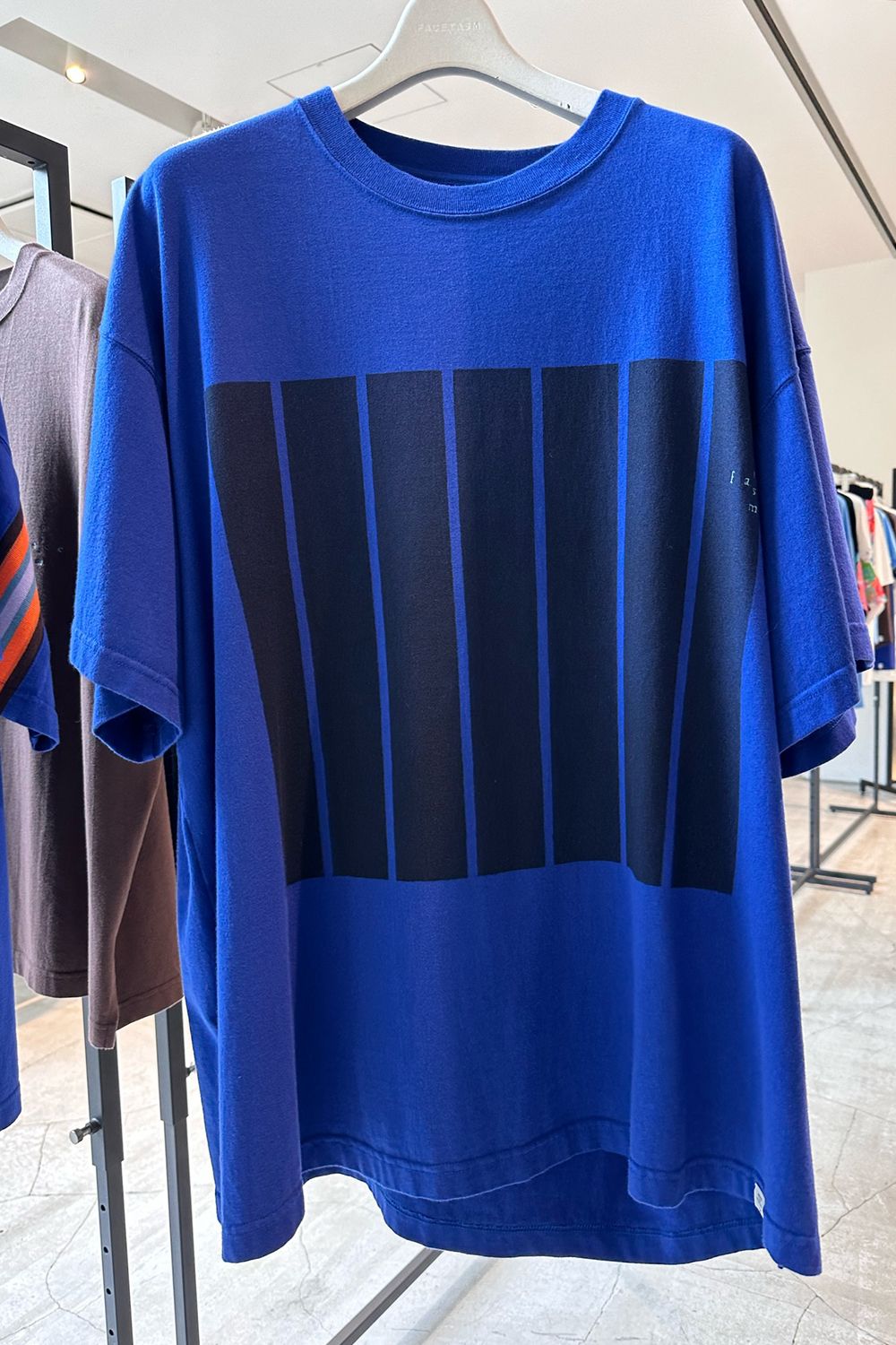 FACETASM - 7 BARS TEE / 7バーTシャツ (ブラック) | Sir online