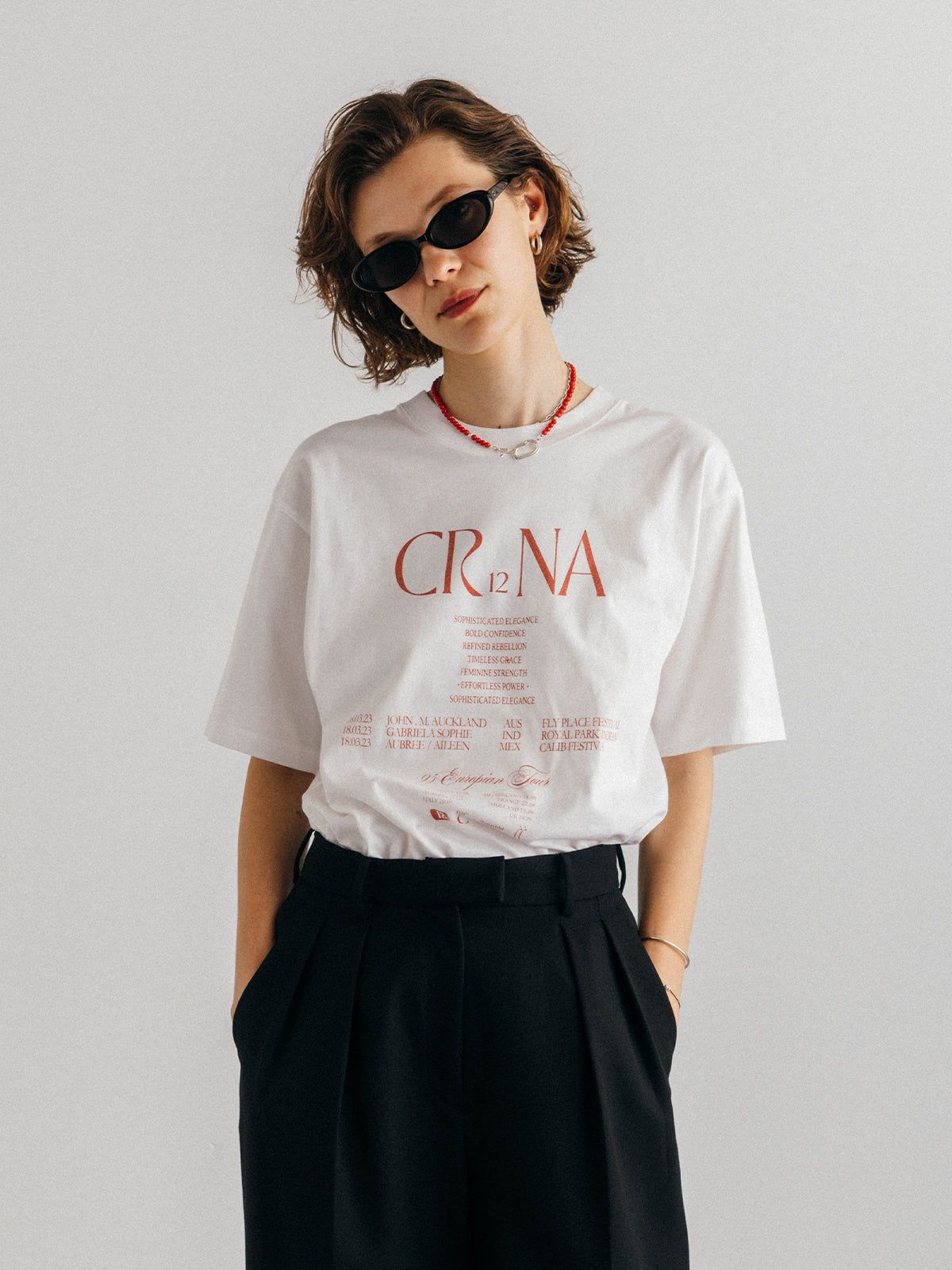 パーマネント Tシャツ (RED CR12NA) PARMANENT TEE (RED CR12NA) /  26SS
