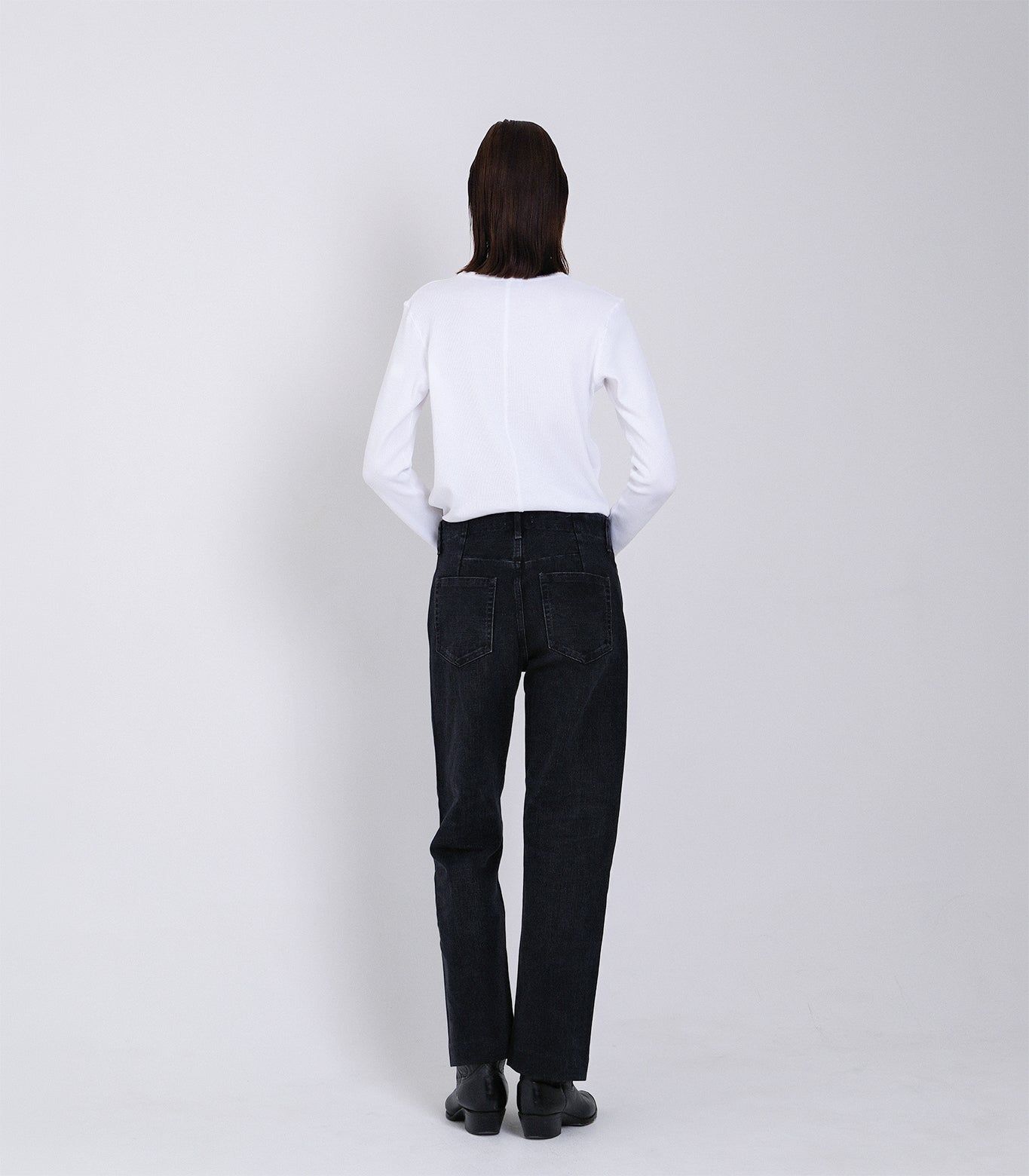 ニュークラシック ジーントラウザーズ (ブラック) NEW CLASSIC JEAN TROUSERS (Black) /デニムパンツ / ジーンズ / メンズ / ユニセックス
