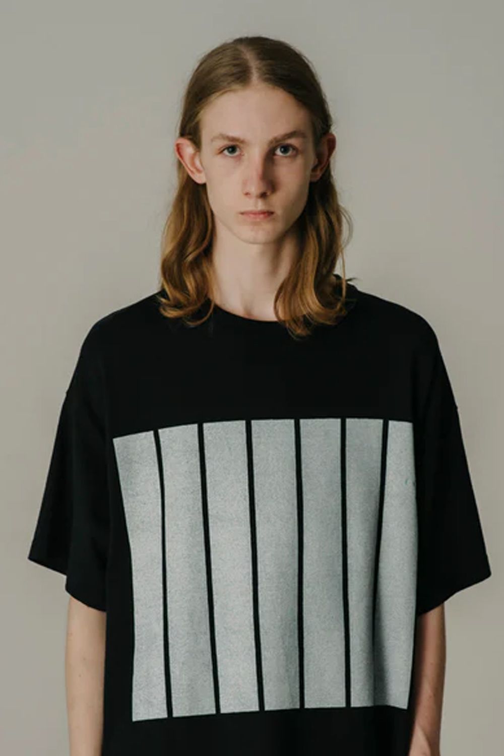 7 BARS TEE / 7バーTシャツ (ブラック)