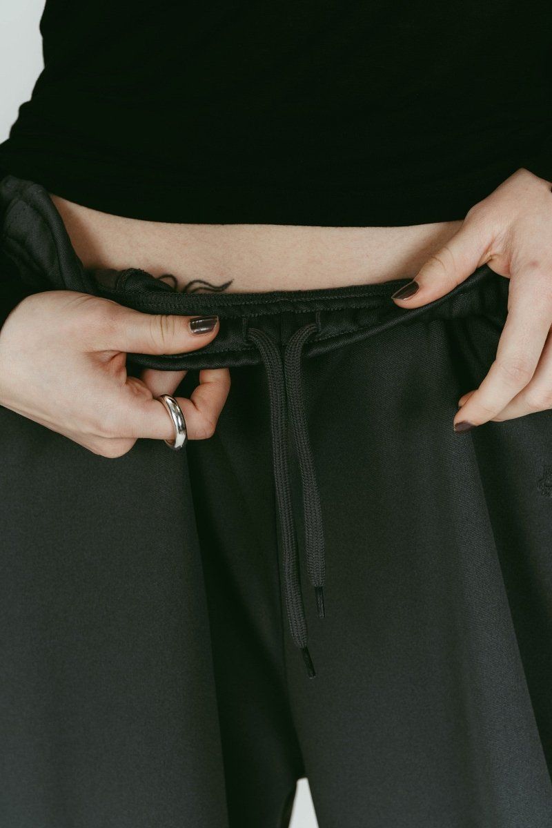 zip-up track pants(unisex) (Smokyblue) / ジップアップ トラックパンツ (スモーキーブルー) / 26SS