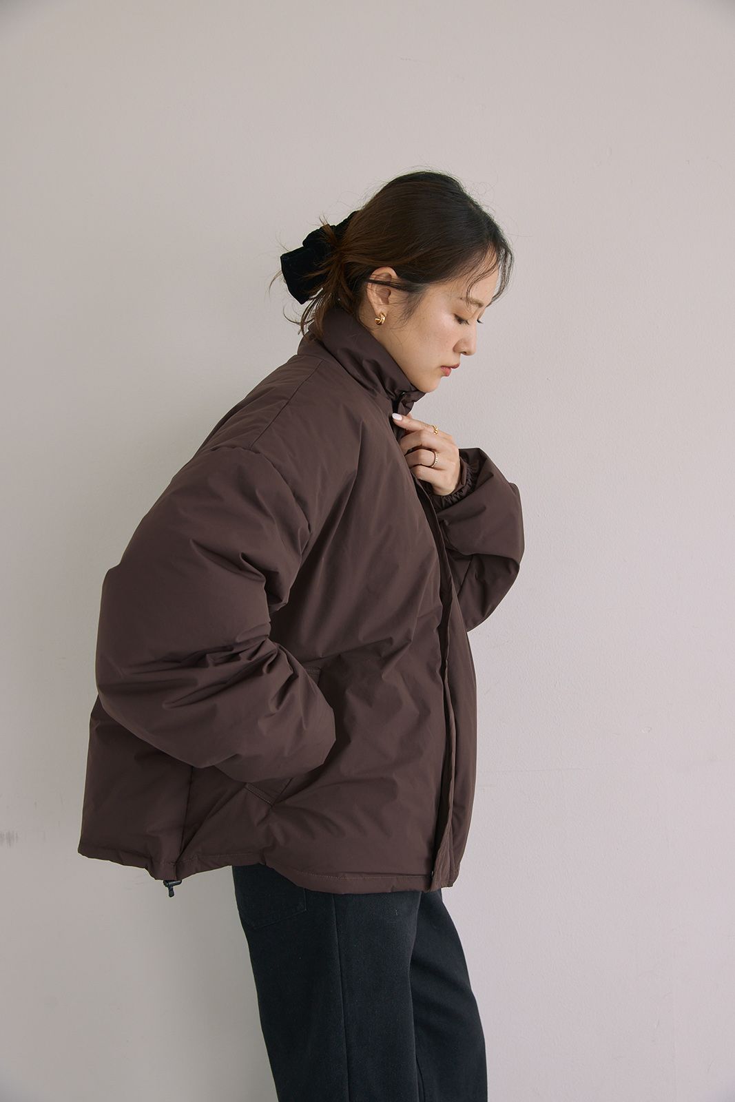 マシュマロダウン (ブラウン) Marshmallow Down (Brown) / 26AW