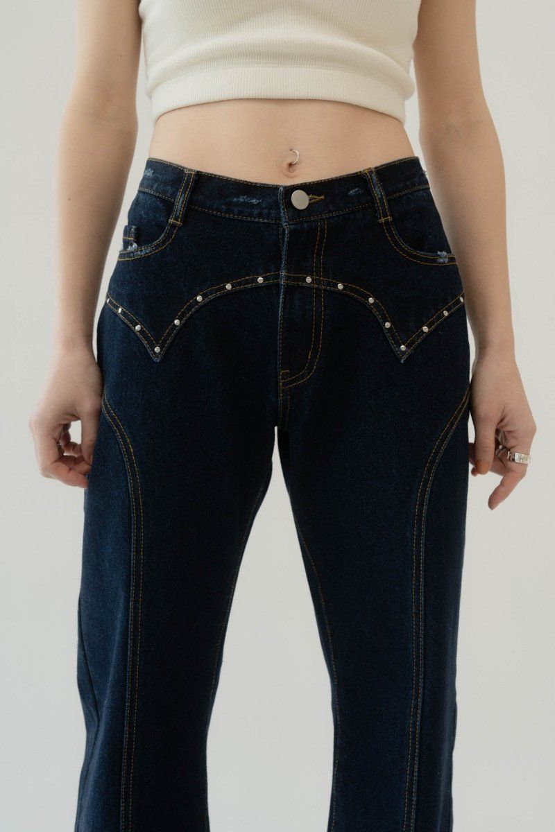 Knuth Marf - bell bottom denim pants(unisex) / ベルボトム