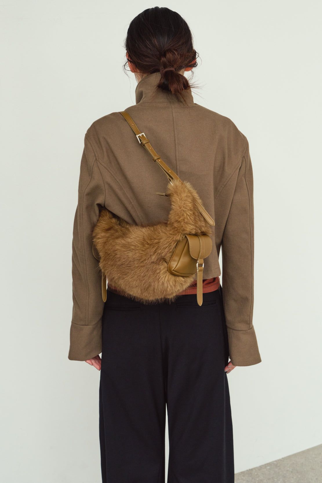 ファーバッグ (キャメル) fur bag (Camel) / 26AW