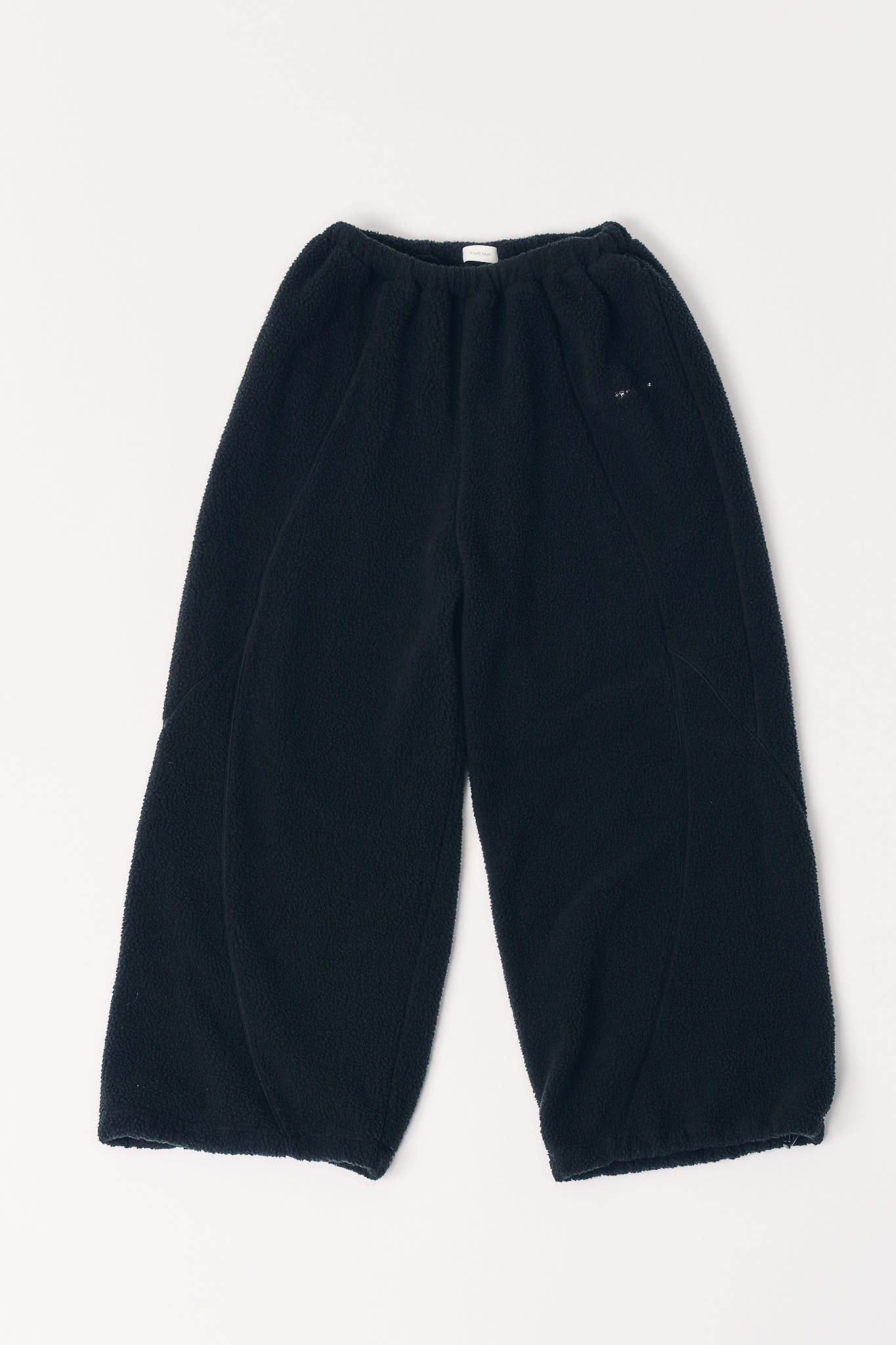 ボアパンツ (ブラック) switching boa pants(unisex) (Black) / 26AW