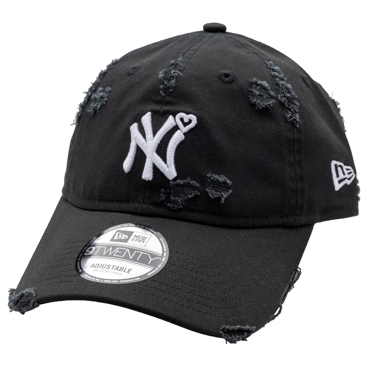 ニューエラ コラボ キャップ ヤンキース (ダメージブラック) × Newera Yankees Cap (Damage Black) / 26SS