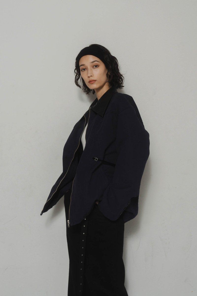 knit hair band / ニットヘアバンド (ブラック)