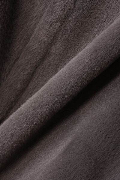 【25AW】BOA MIDDLE COAT / ボアミドルコート (グレー)