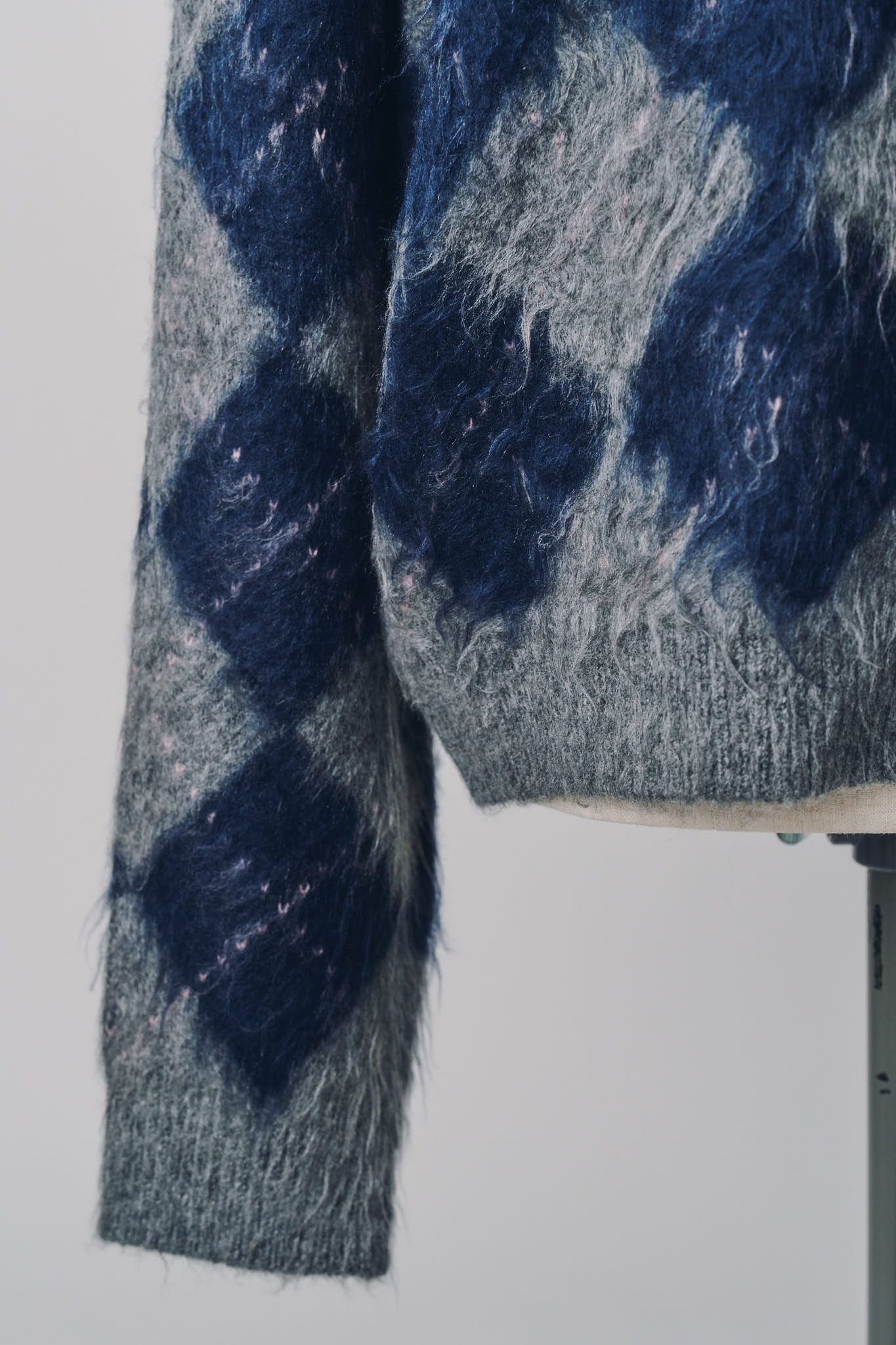 アーガイルニット (ネイビー) argyle knit(unisex) (Navy) / 26AW