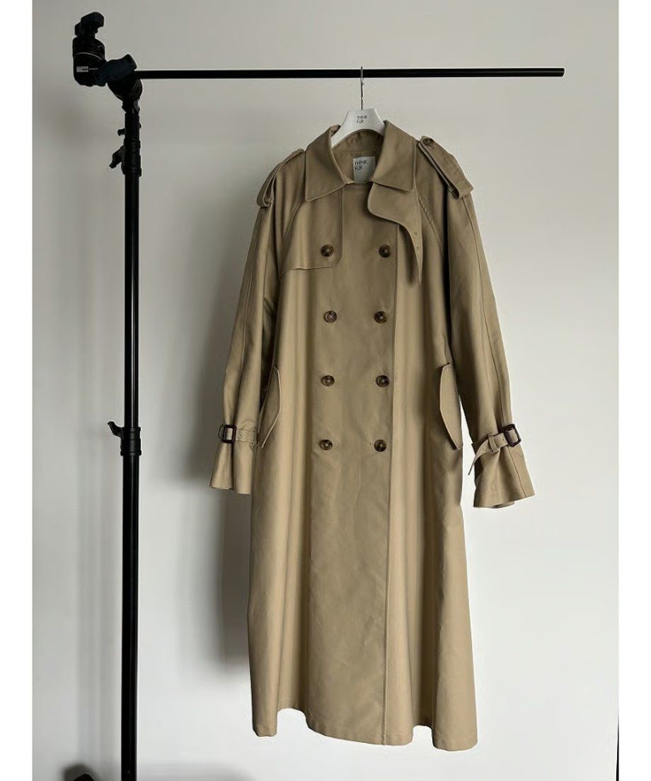 THINK FURのトレンチコート THINK FUR | 2025 AW Collection ✓25TH-19 Oversized Trench