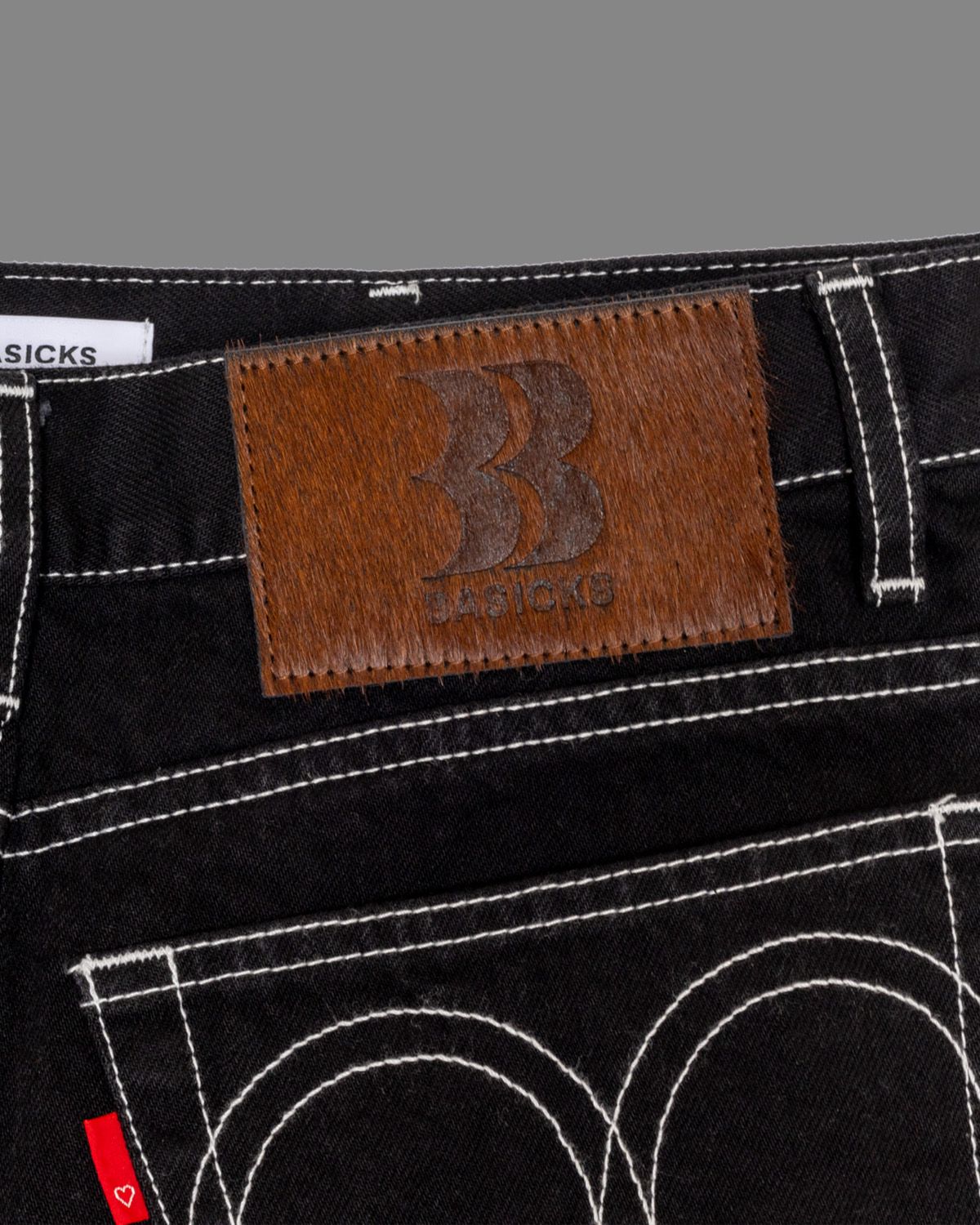 【25AW】Back/Front Barrel Denim / バックフロント バレルデニム (ブラック)