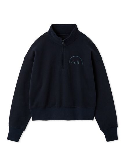 ZIP Sweat tops / ZIPスウェットトップス (ネイビー×ネイビー) / 25AW