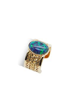 ARCHAIC MURAL OPAL RING / アルカイック ミューラル オパール リング STERLING SILVER 925 (ゴールドベルメイユ)