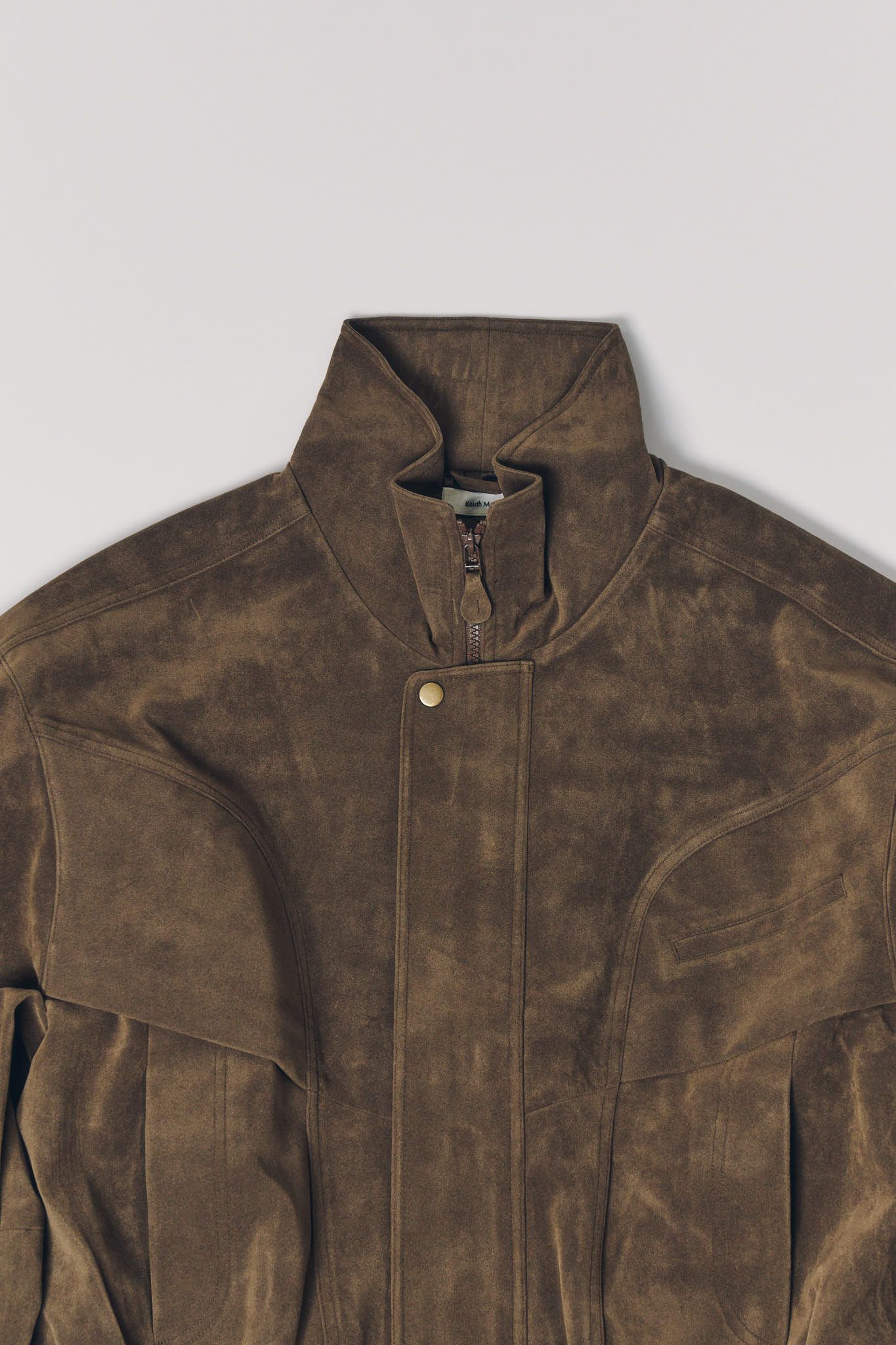 スエードブルゾン (ブラウン) suede blouson(unisex) (Brown) / 26AW