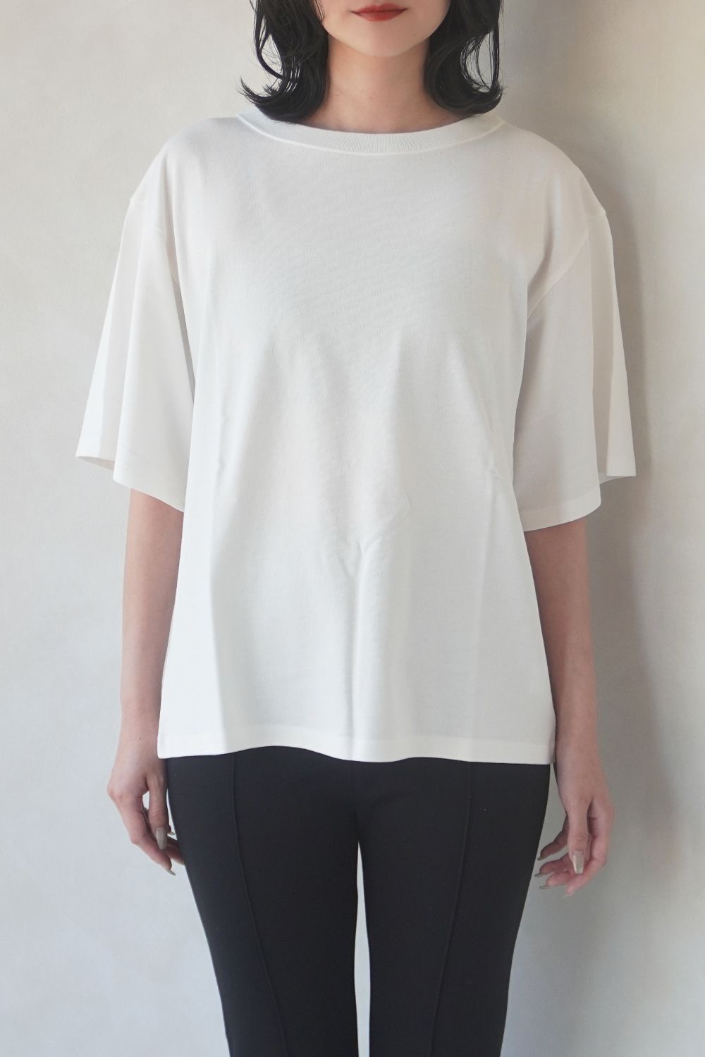 COTTON RELAX T-SHIRT / コットン リラックスTシャツ (ホワイト)