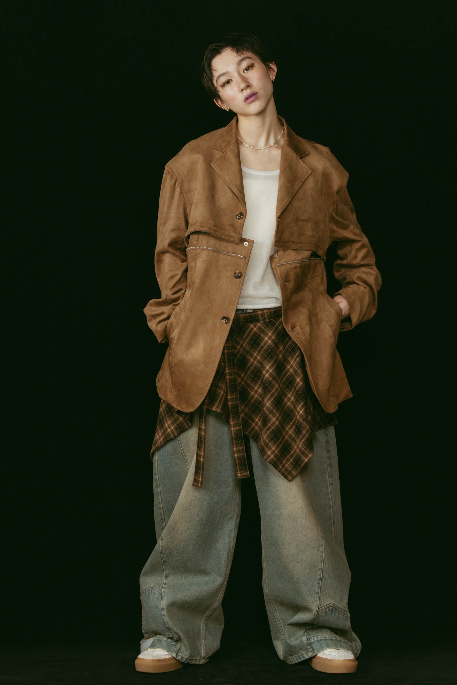 custom dad jacket / カスタムダッドジャケット (キャメル) / 25AW