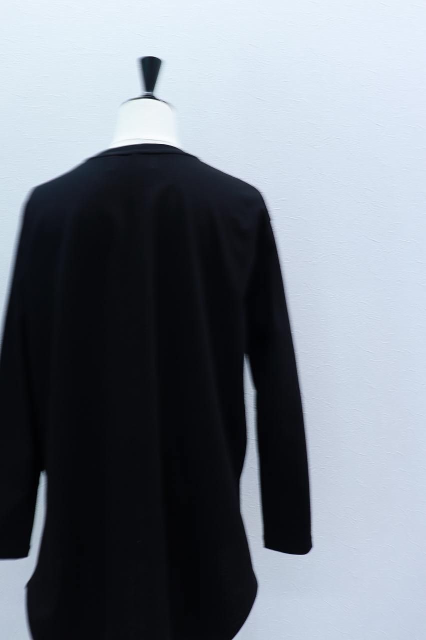 サラドラロンT (ブラック) Dry Long-sleeve T-shirt (Black) / 26AW