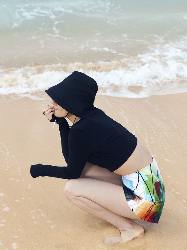 RASHGUARD / ラッシュガード (ブラック) / 水着 / スイムウェア