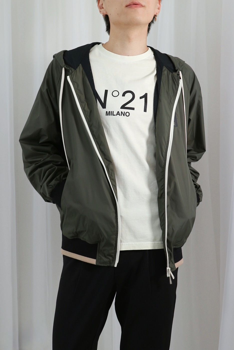 N°21 - PALM TREE HOODED JACKET / パームツリーフードジャケット