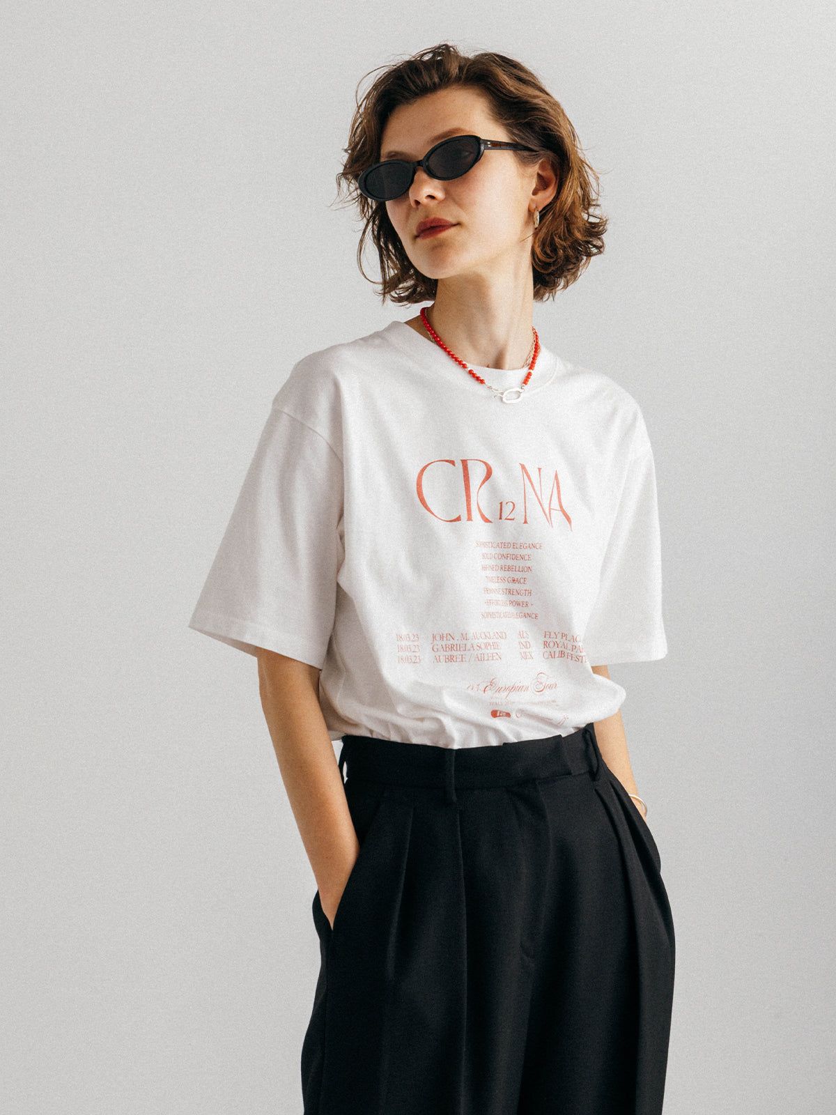 パーマネント Tシャツ (RED CR12NA) PARMANENT TEE (RED CR12NA) /  26SS