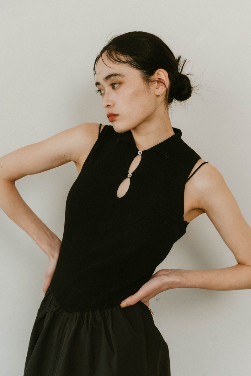 Knuth Marf - taffeta docking one piece / タフタ ドッキング