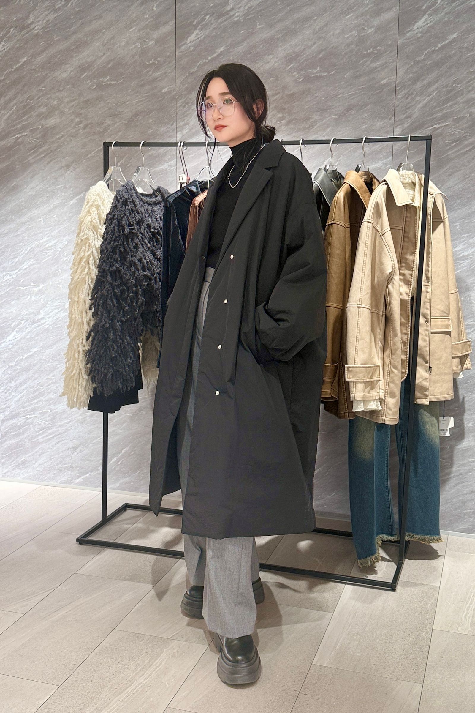 CASA FLINE / CREDONA / CAVEZA ROSSO / NUEF 24秋冬コーディネート