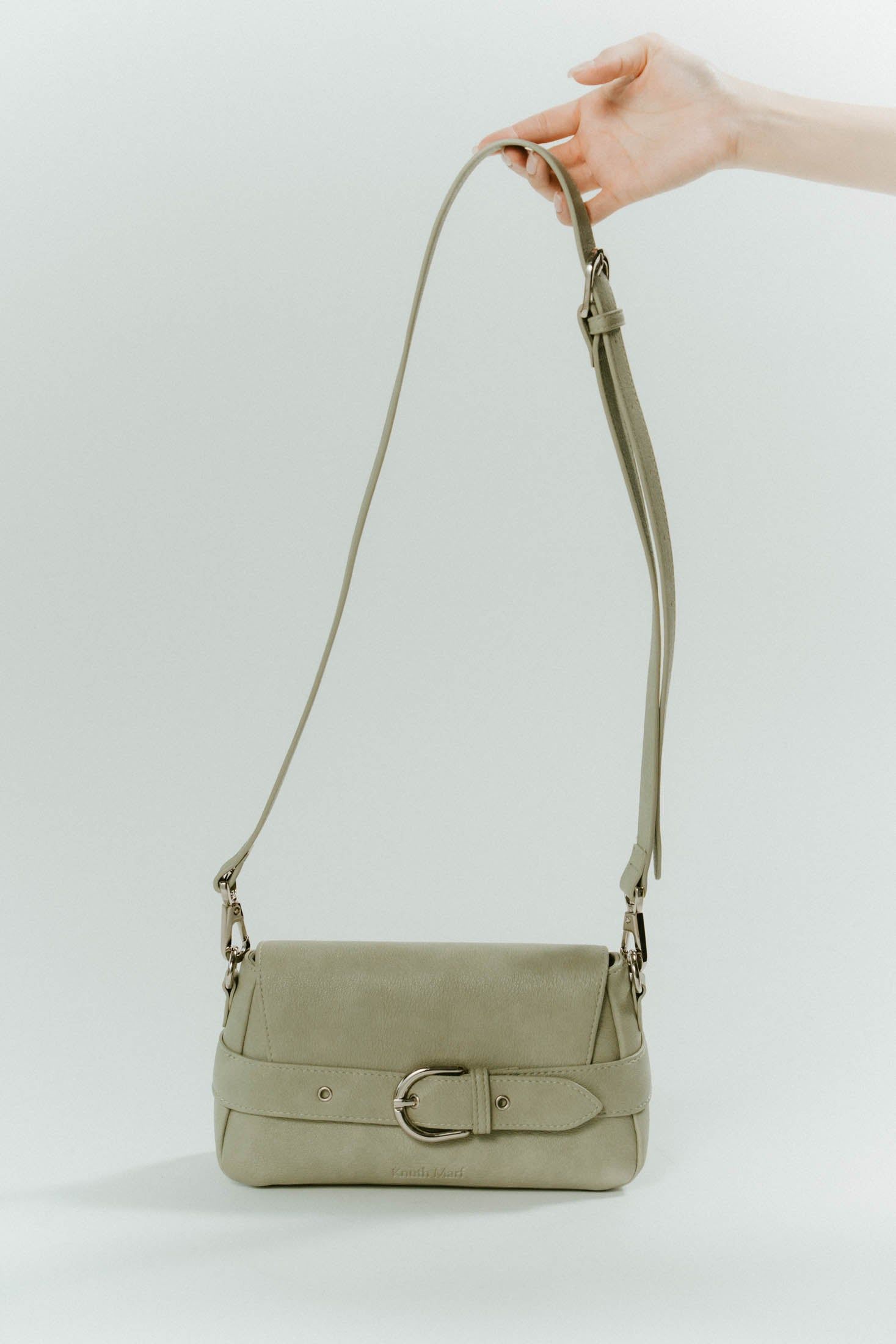 front belt shoulder bag / フロントベルトショルダーバッグ (ミント) / 25SS