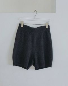 ウールニットブルマ (チャコールグレー) Wool Knit Bloomer (Charcoal gray) / 26AW 【6月29日まで期間限定予約】