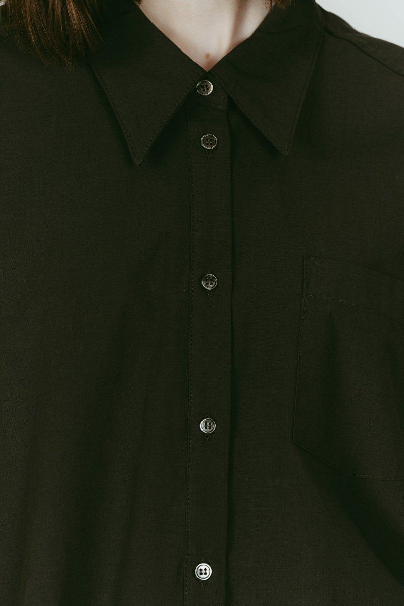 design overshirt (Green) / デザインオーバーシャツ (グリーン) / 26SS