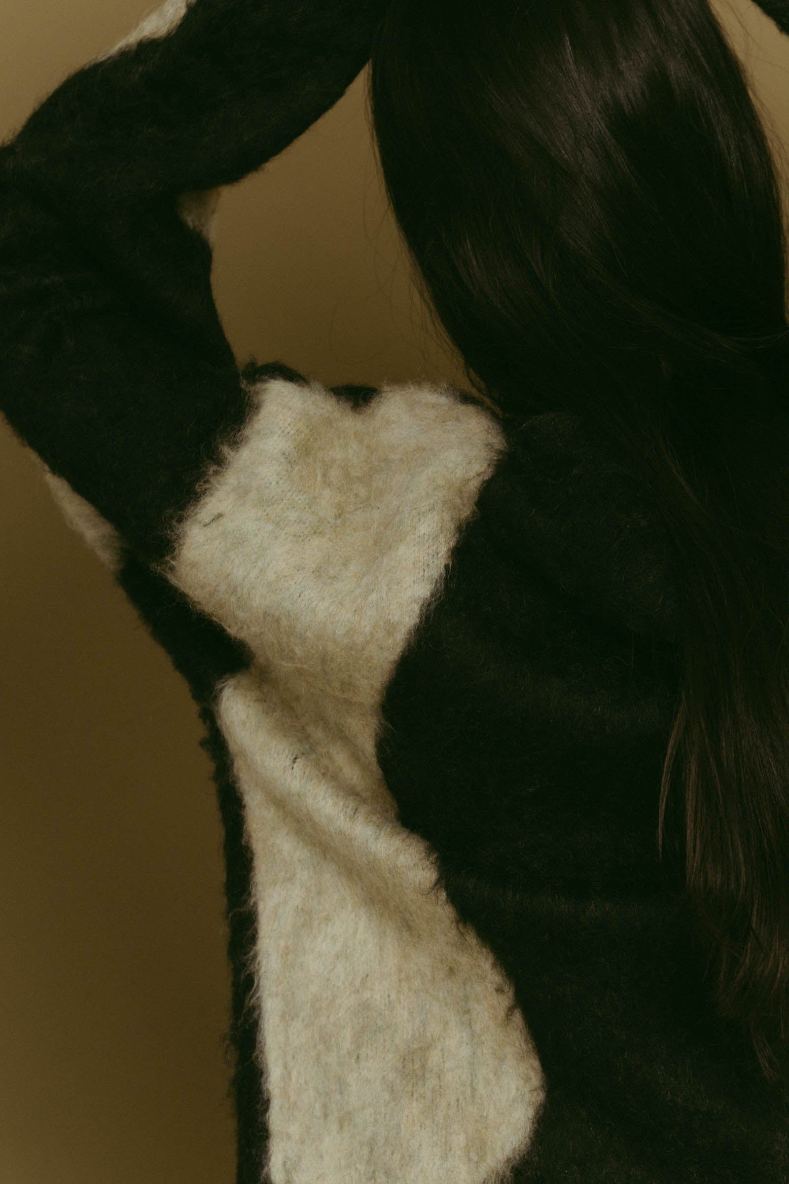 Vnack cardigan(unisex) / Vネックカーディガン (ブラック) / 25AW
