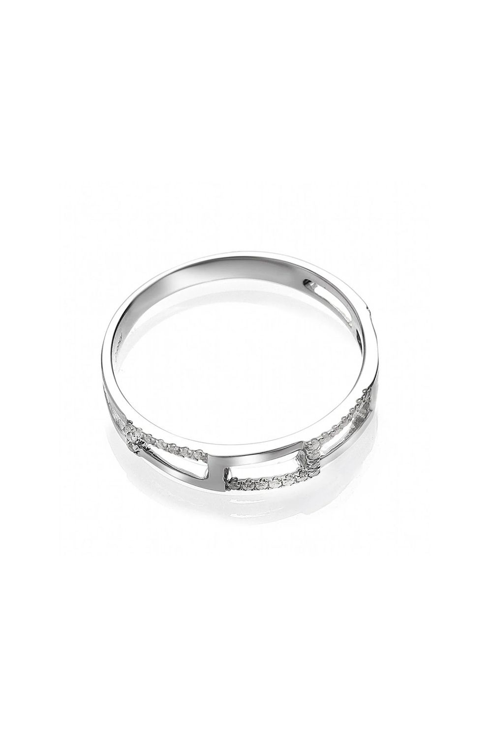 LADDER STONE RING / ラダー ストーン リング K10/K18 (ホワイトゴールド)