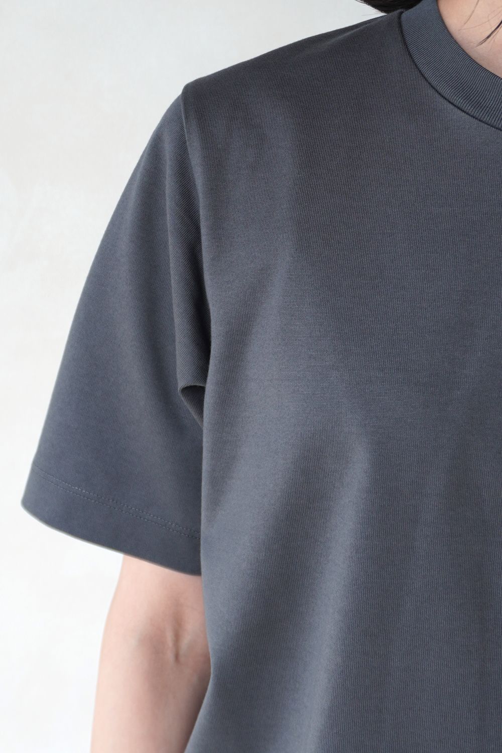 REFINA COMPACT T-SHIRT / リフィナコンパクトTシャツ (グレー)