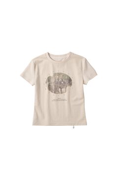 スタッズコンパクトTシャツ (アイボリー) studded compact tee (Ivory) /  26SS