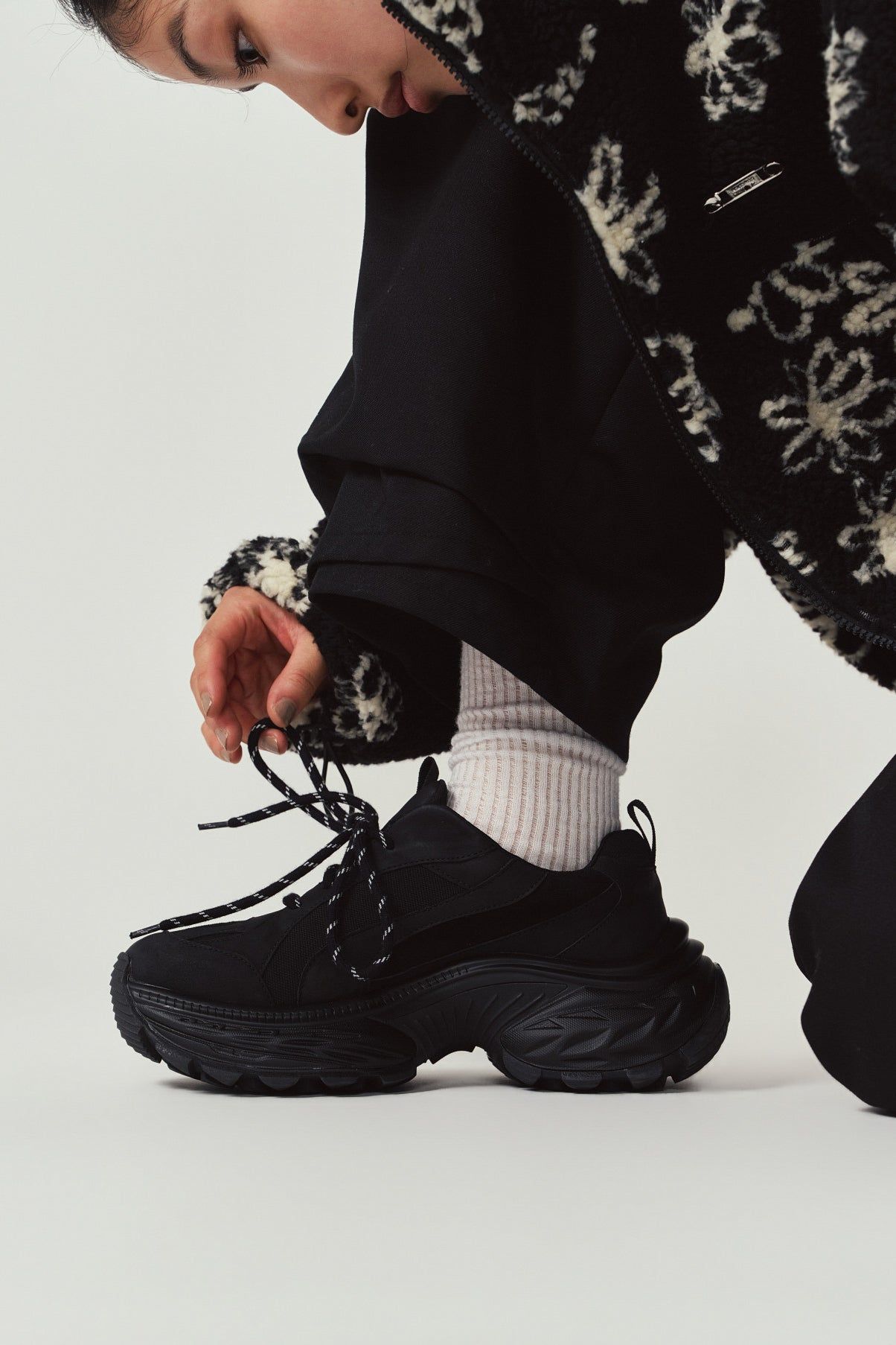 オービット スニーカー (ブラック) orbit sneaker (Black) / 26AW