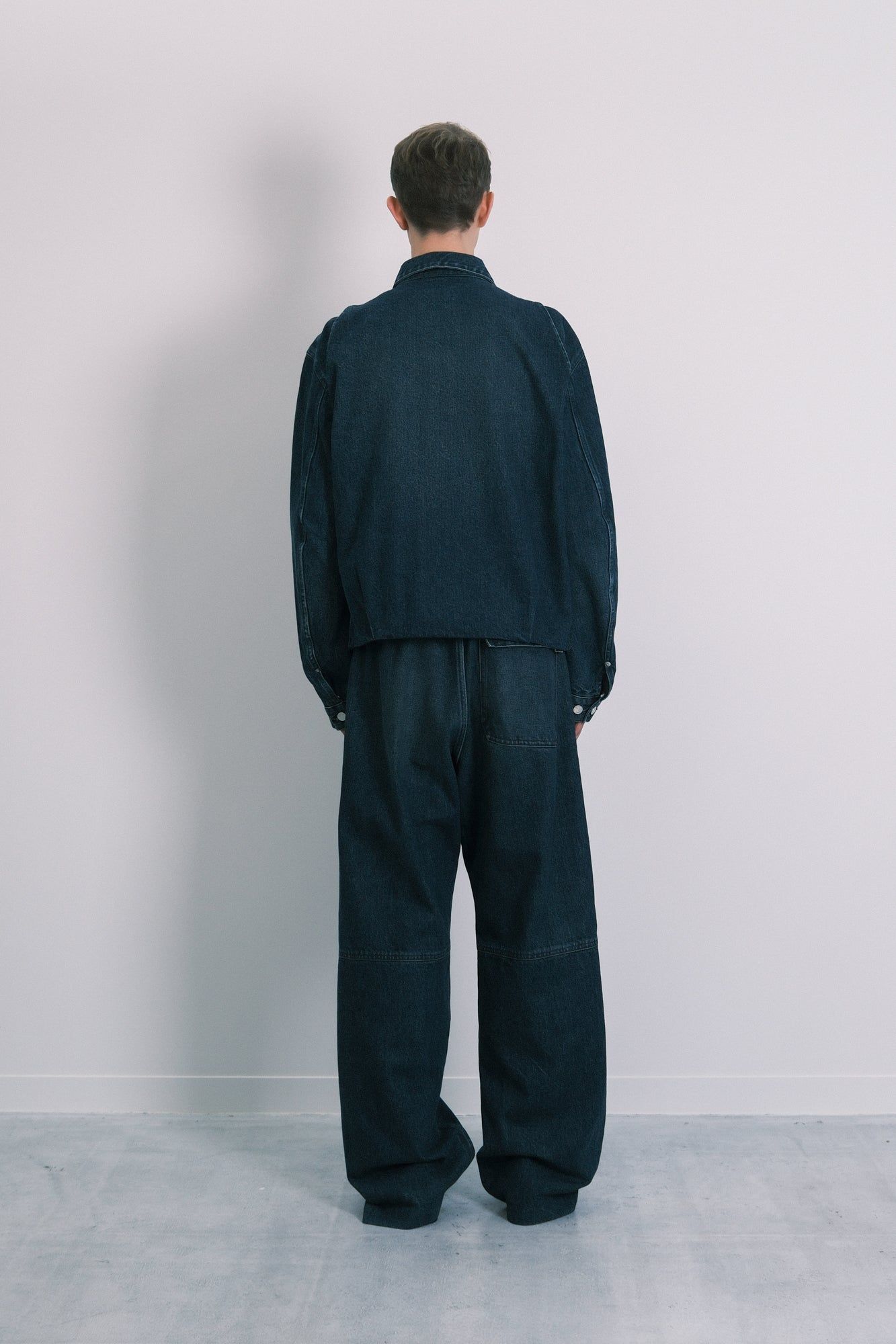 ユーティリティ ジーンジャケット (ダークブルー) UTILITY JEAN JACKET (Dark blue) /デニムジャケット / Gジャン / メンズ / ユニセックス