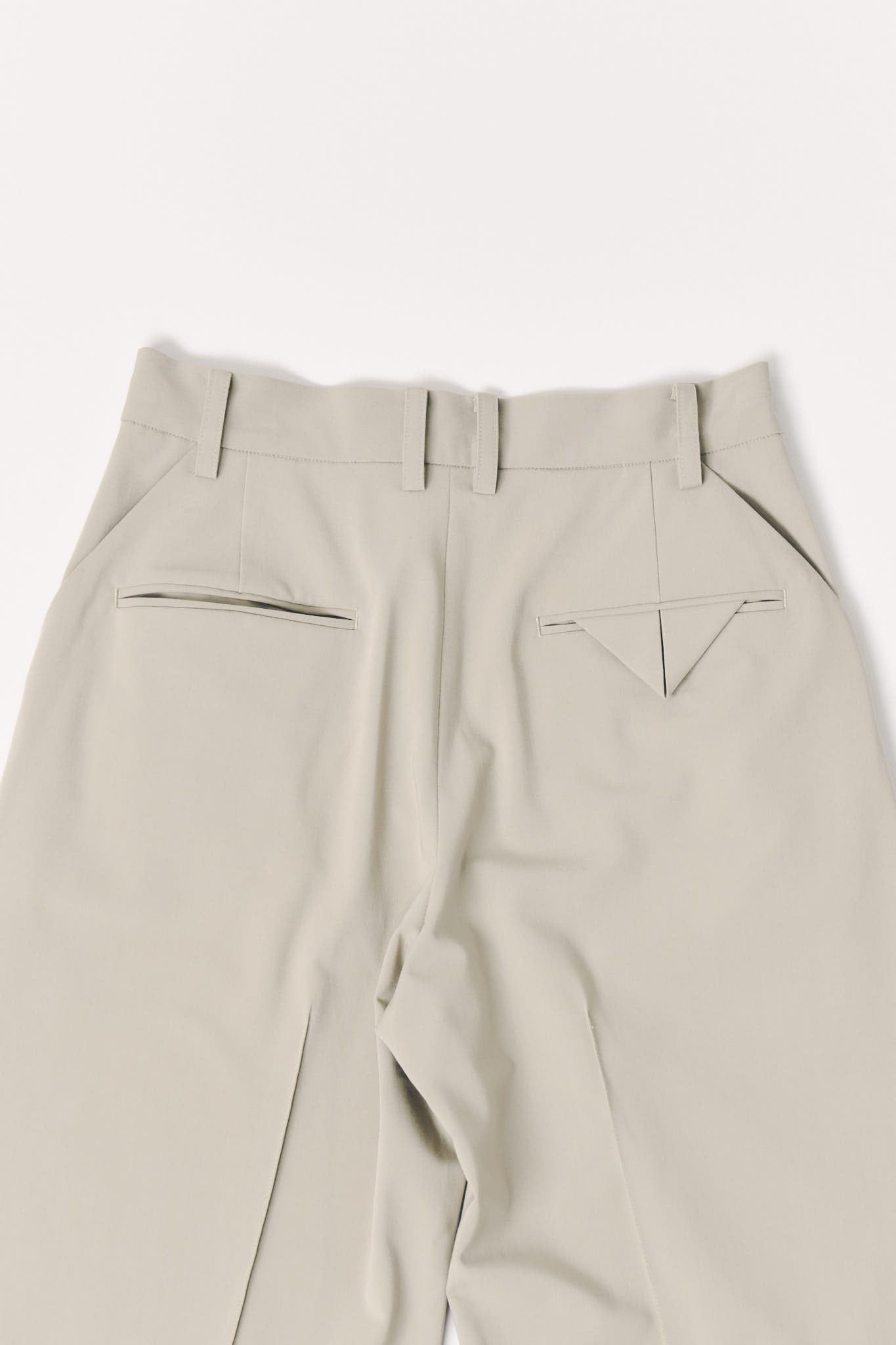 ダブルヘムトラウザー (サンドベージュ) double hem trousers(unisex) (Sand Beige) / 26AW