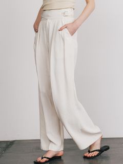 【25SS】ACETATE GURKHA PANTS / アセテート グルカパンツ (アイボリー)