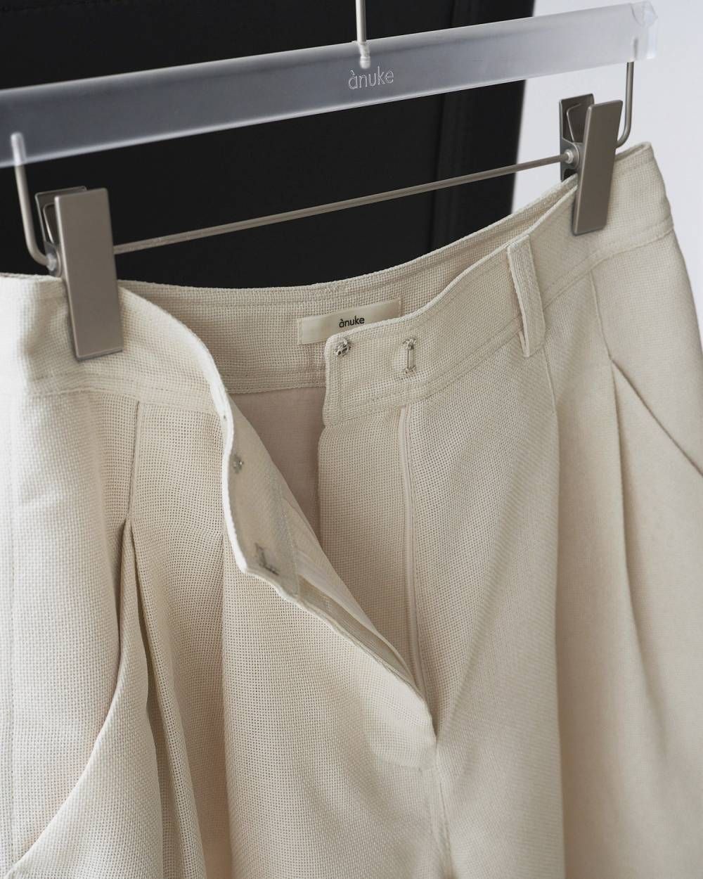 タックハーフパンツ (アイボリー) Tuck Half Pants (Ivory) / 26SS
