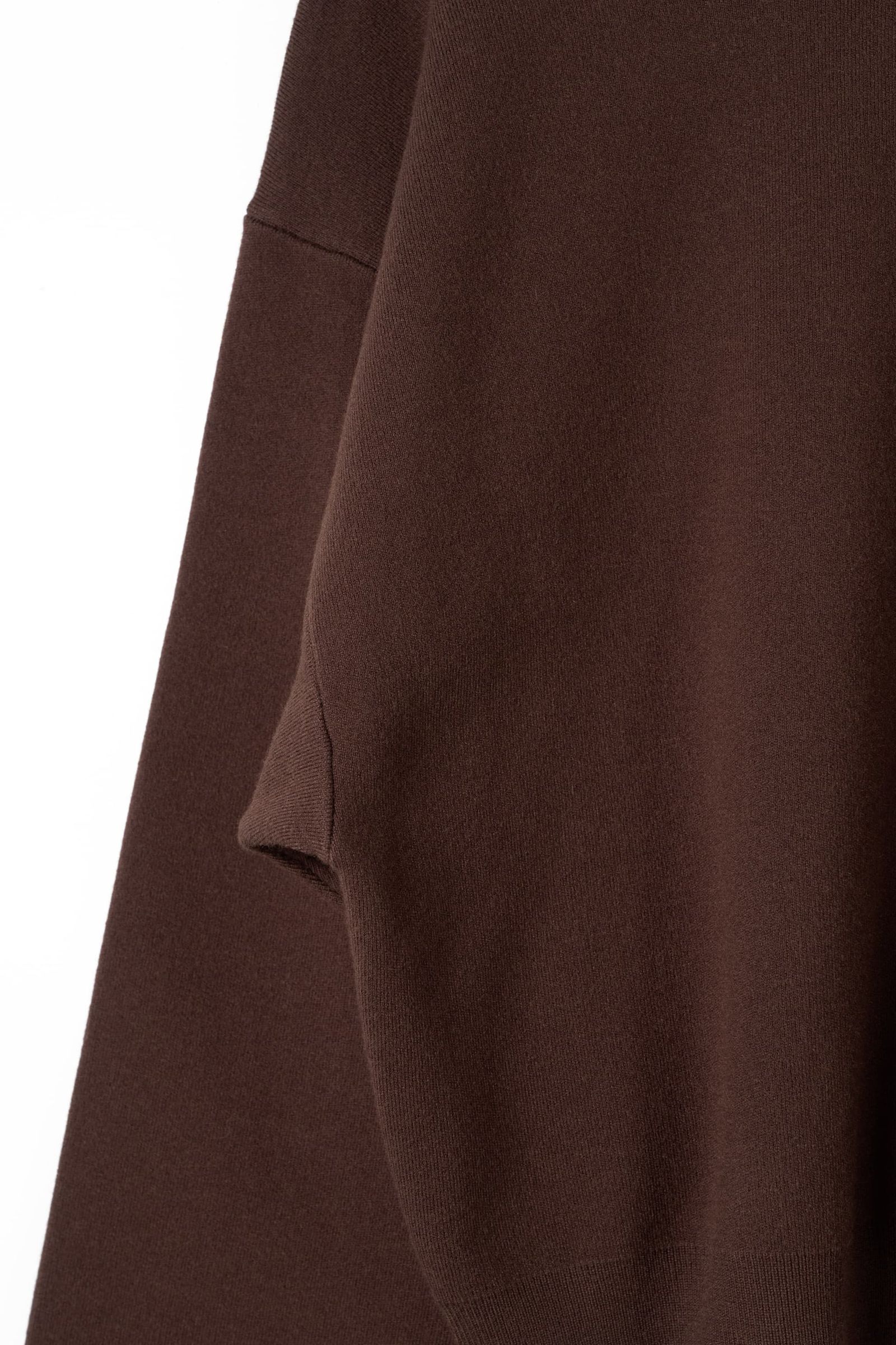 【UNISEXサイズ】2ウェイ ノームコア ニット (ブラウン) 2way cuffs normcore knit(unisex) (Brown) / 26AW
