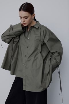 Chest tuck tunic / チェストタック チュニック (カーキ)