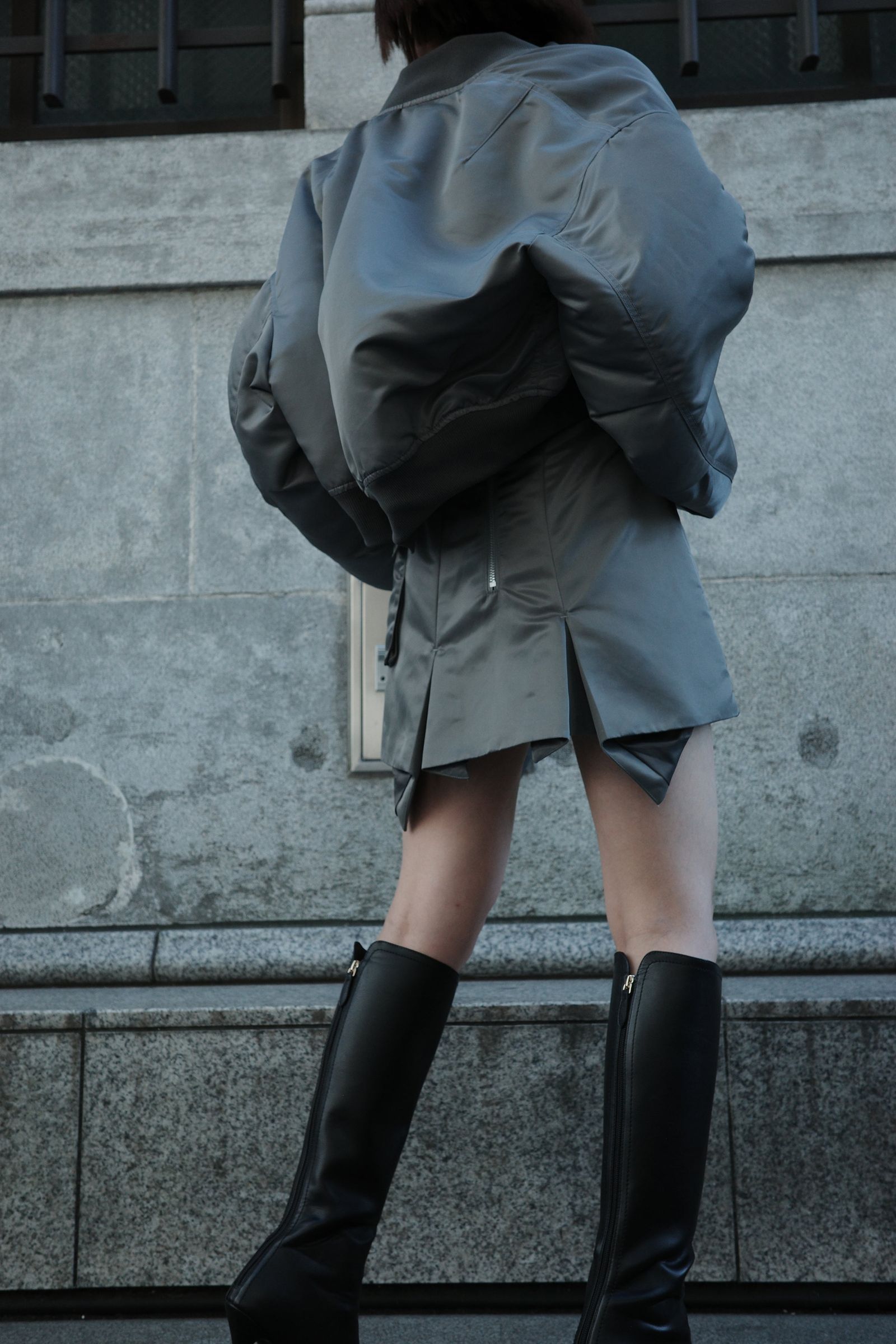 スカート esio Nylon MA-1 skirt Nylon MA-1 skirt – ESIÓ official