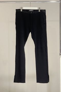 WAFFLE FLARE PANTS / ワッフルフレアパンツ (ブラック)
